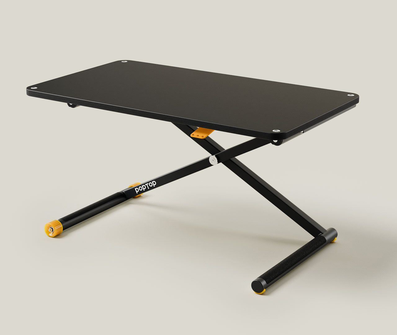Poptop in Schwarz