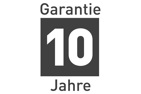 10 Jahre Garantie