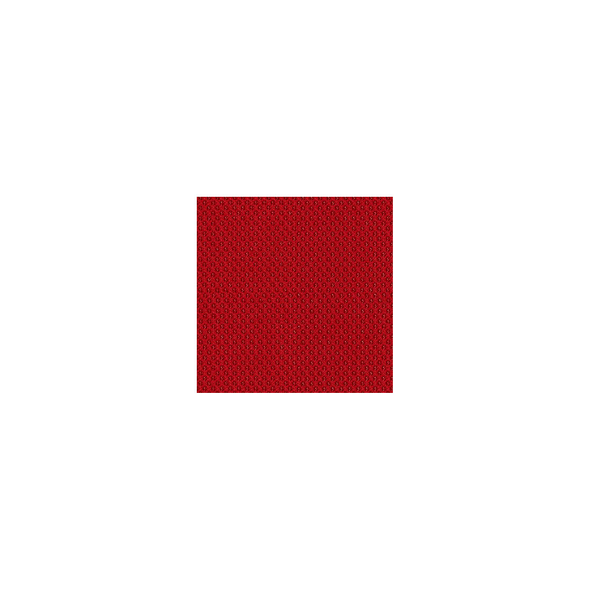 Aeris Swopper mit Gleiter | Feder Standard | Mesh-Gewebe: Rot | Gestellfarbe: Hellgrau metallic