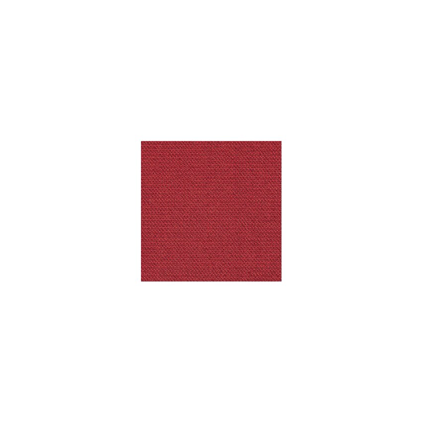 Aeris Swopper mit Rollen | Feder Light | Wollmischung meliert: Rot | Gestellfarbe: Weiß
