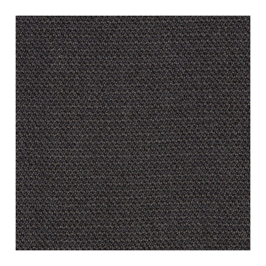 Aeris Swopper mit Rollen | Feder Low | Wollmischung meliert: Schwarz | Gestellfarbe: Schwarz