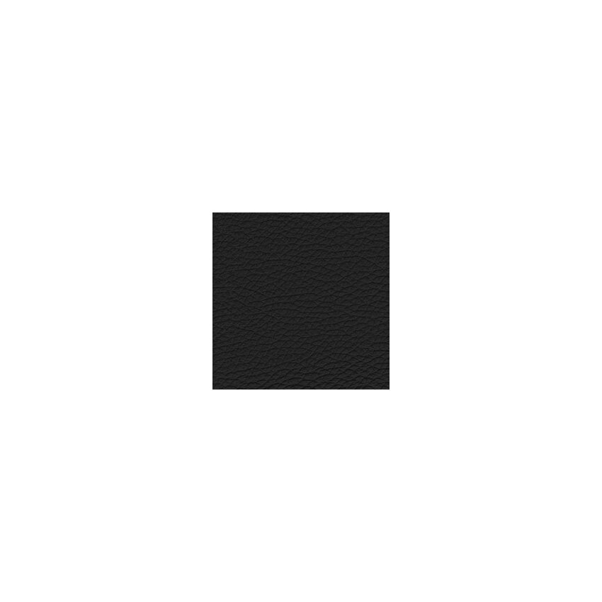 Aeris Swopper mit Rollen | Feder Standard | Leder: Schwarz | Gestellfarbe: Schwarz