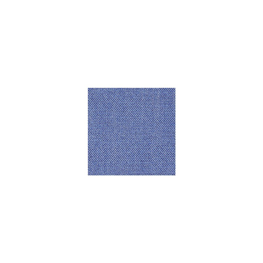 Aeris Swopper mit Rollen | Feder Standard | Wollmischung meliert: Blau | Gestellfarbe: Hellgrau metallic