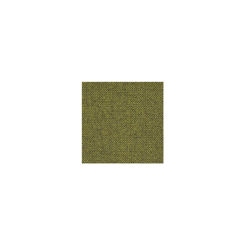 Aeris Swopper mit Rollen | Feder Standard | Wollmischung meliert: Grün | Gestellfarbe: Hellgrau metallic