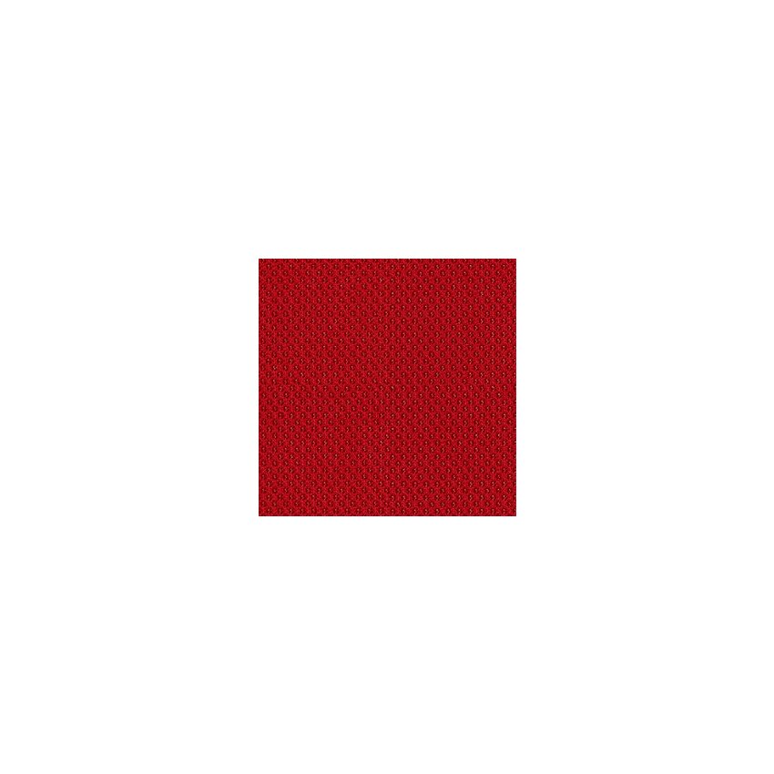 Aeris Swopper mit Rollen | Feder Standard | Mesh-Gewebe: Rot | Gestellfarbe: Weiß