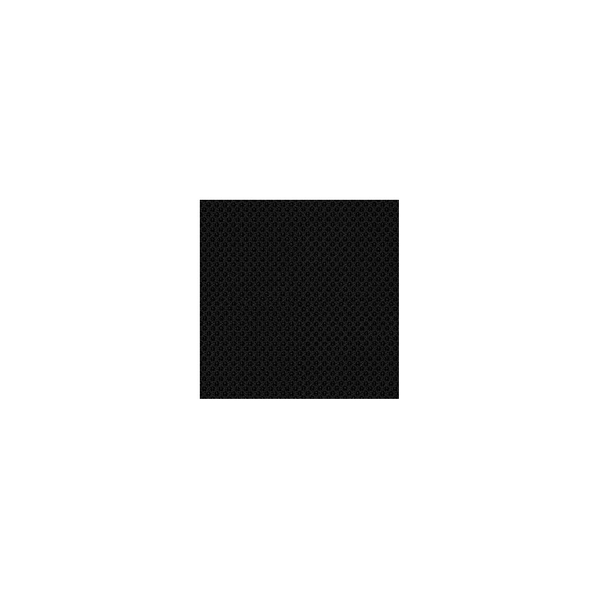 Aeris Swopper mit Rollen & Lehne | Feder Standard | Mesh-Gewebe: Schwarz | Gestellfarbe: Schwarz