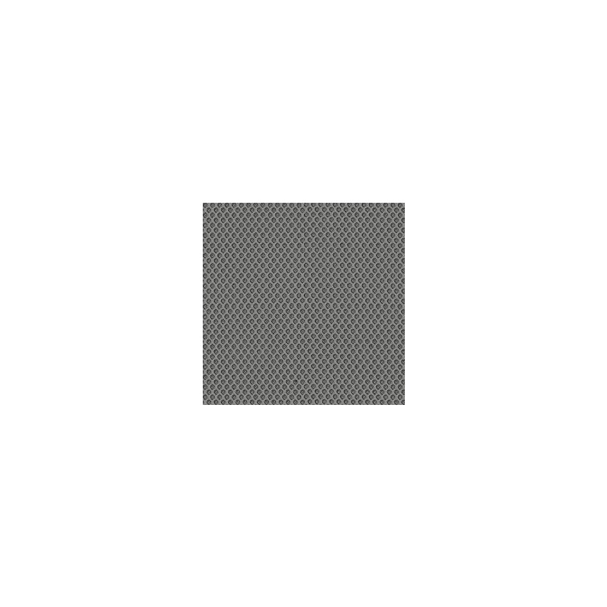 Aeris Swopper mit Rollen & Lehne | Feder Standard | Mesh-Gewebe: Grau | Gestellfarbe: Weiß