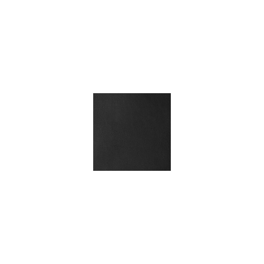 Aeris Swopper mit Rollen & Lehne | Feder Low | Kunstleder: Schwarz | Gestellfarbe: Schwarz Rollen Hartboden