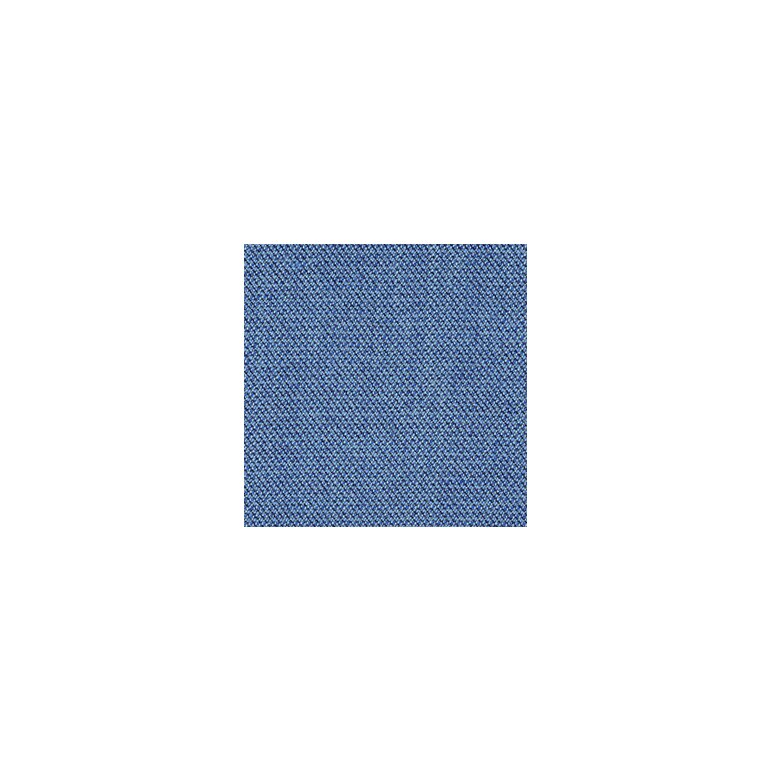 Aeris Swopper mit Gleiter | Feder Light | Wollmischung meliert: Azurblau | Gestellfarbe: Hellgrau metallic
