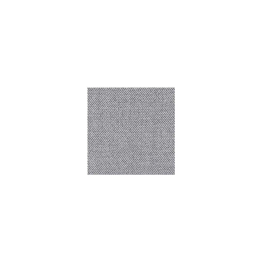 Aeris Swopper mit Rollen | Feder Light | Wollmischung meliert: Steingrau | Gestellfarbe: Schwarz