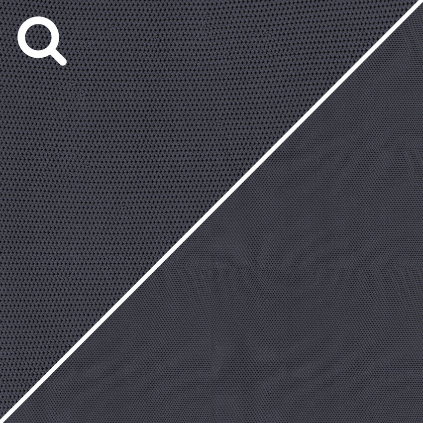 Rovo Solo 3800 Sitzhocker | Gestellfarbe: Schwarz | Tragering | 3D Gestrick: Anthrazit