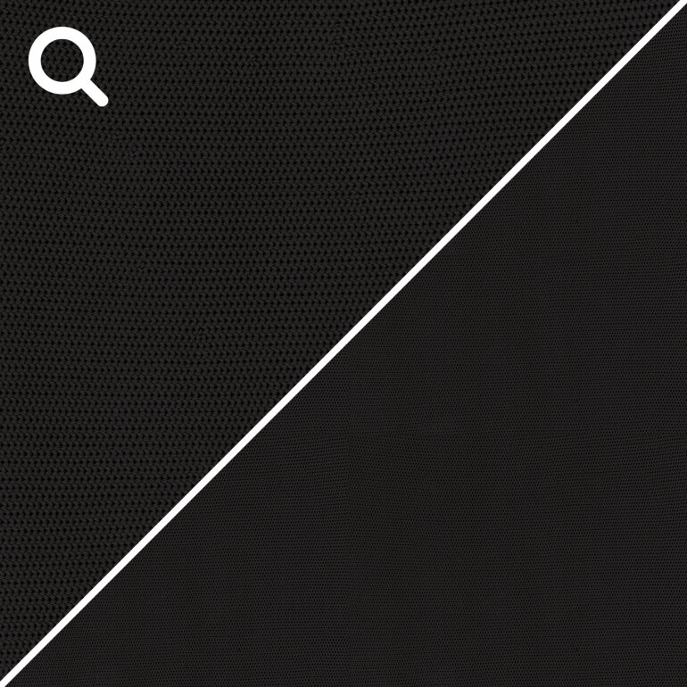 Rovo Solo 3810 Stehhocker | Gestellfarbe: Schwarz | Tragering | 3D Gestrick: Schwarz