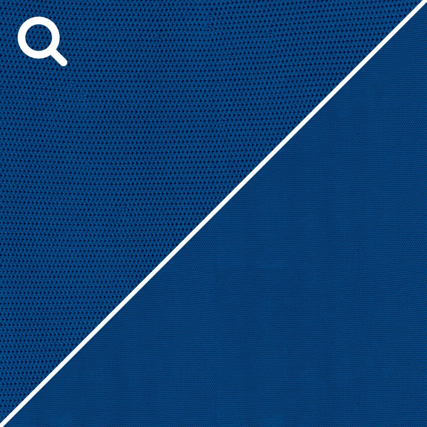 Rovo Solo 3810 Stehhocker | Gestellfarbe: Schwarz | Monopad | 3D Gestrick: Blau