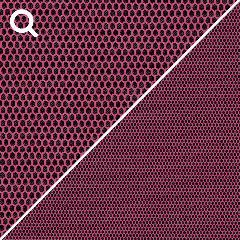 Rovo Buggy | Sitzbezug 3D-Netz: Pink | Rückenbezug 3D-Netz: Weiß