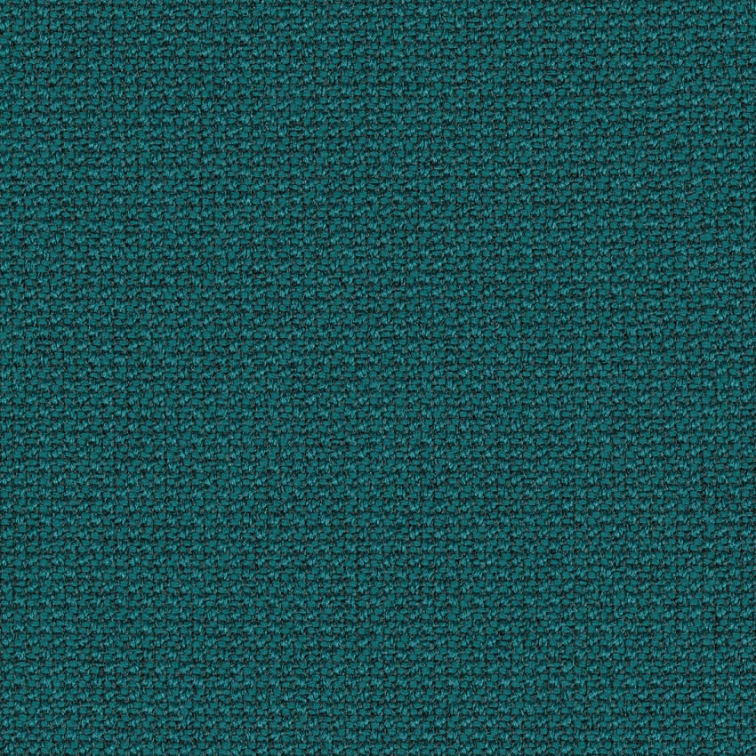 Aeris Numo Task mit Rollen | Säule Gasfeder | Cura: Petrolblau meliert | mit Rückenpolster | Gestellfarbe: Weiß