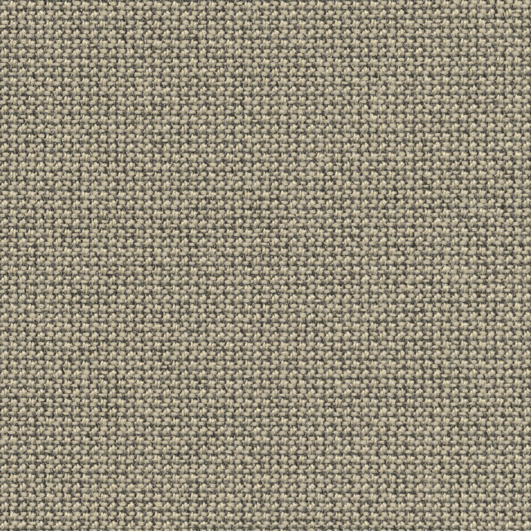 Aeris Numo Comfort Kufengestell | Cura: Beige meliert | mit Rückenpolster | Gestellfarbe: Weiß | Sitzschale: Weiß