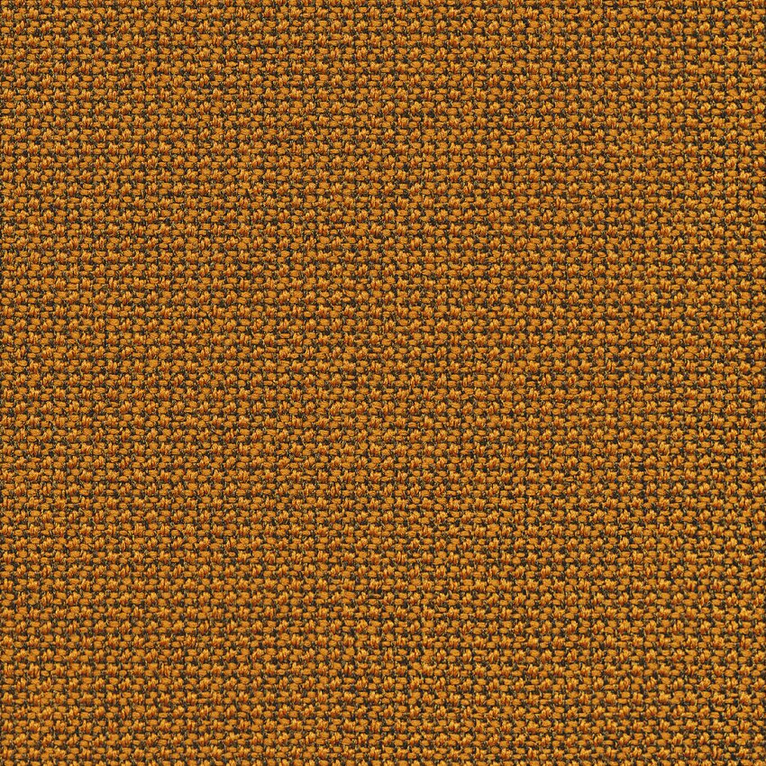 Aeris Numo Comfort Holzbeine: Eiche Natur | Cura: Gelb-orange meliert | mit Rückenpolster | Kinematikfarbe: Weiß | Sitzschale: Weiß