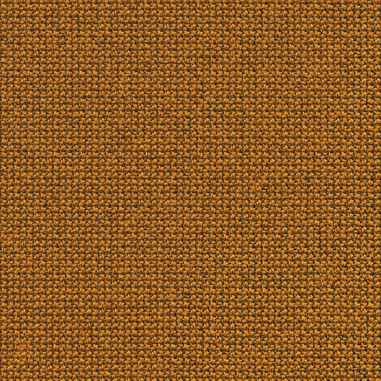 Aeris Numo Comfort Holzbeine: Eiche Natur | Cura: Gelb-orange meliert | mit Rückenpolster | Kinematikfarbe: Weiß | Sitzschale: Weiß