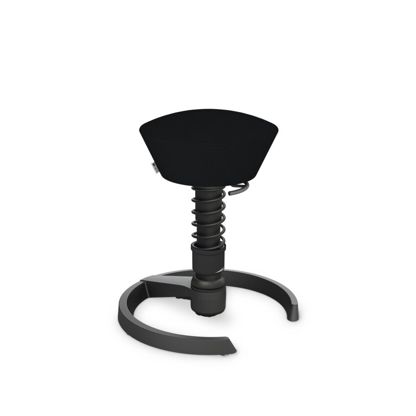Aeris Swopper mit Gleiter | Feder High | Cura: Schwarz | Gestellfarbe: Schwarz