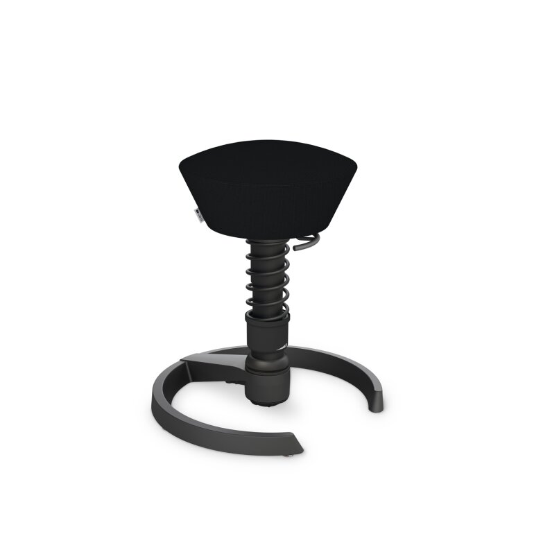 Aeris Swopper mit Gleiter | Feder High | Cura: Schwarz | Gestellfarbe: Schwarz