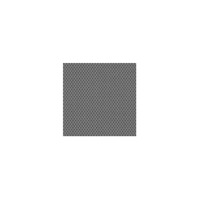 Aeris Swopper mit Rollen & Lehne | Feder Standard | Mesh-Gewebe: Grau | Gestellfarbe: Weiß