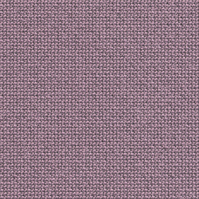 Aeris Numo Task mit Rollen | Feder Standard | Cura: Hellviolett meliert | mit Rückenpolster | Gestellfarbe: Weiß