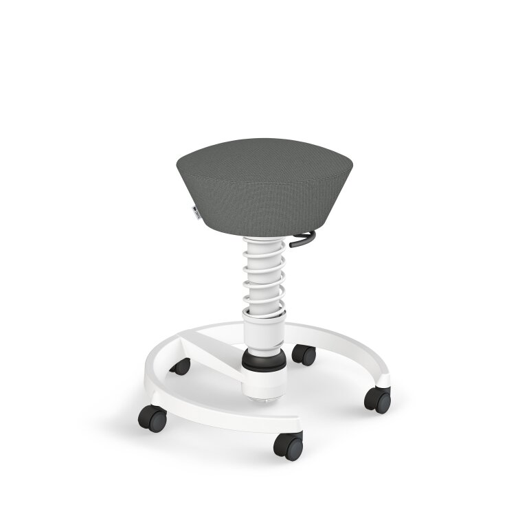 Aeris Swopper mit Rollen | Feder Standard | Cura: Grau...