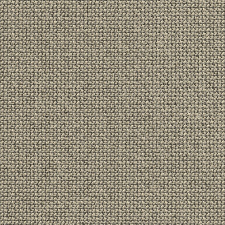 Aeris Numo Task mit Rollen | Feder Standard | Cura: Beige meliert | mit Rückenpolster | Gestellfarbe: Weiß