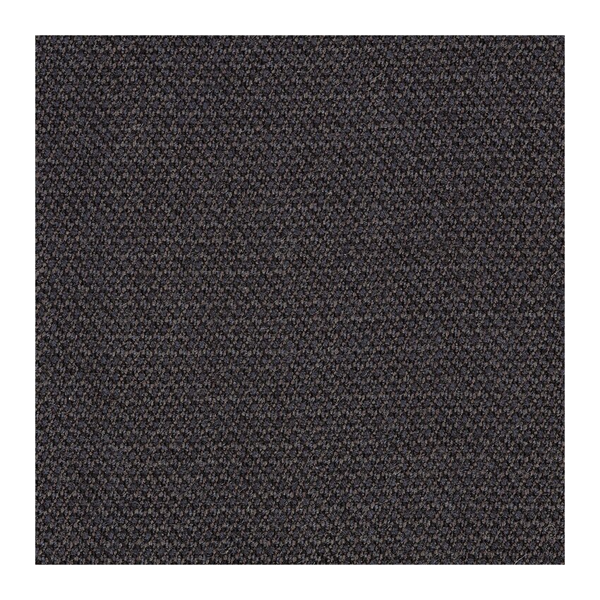 Aeris Swopper mit Rollen | Feder Standard | Wollmischung meliert: Schwarz | Gestellfarbe: Weiß